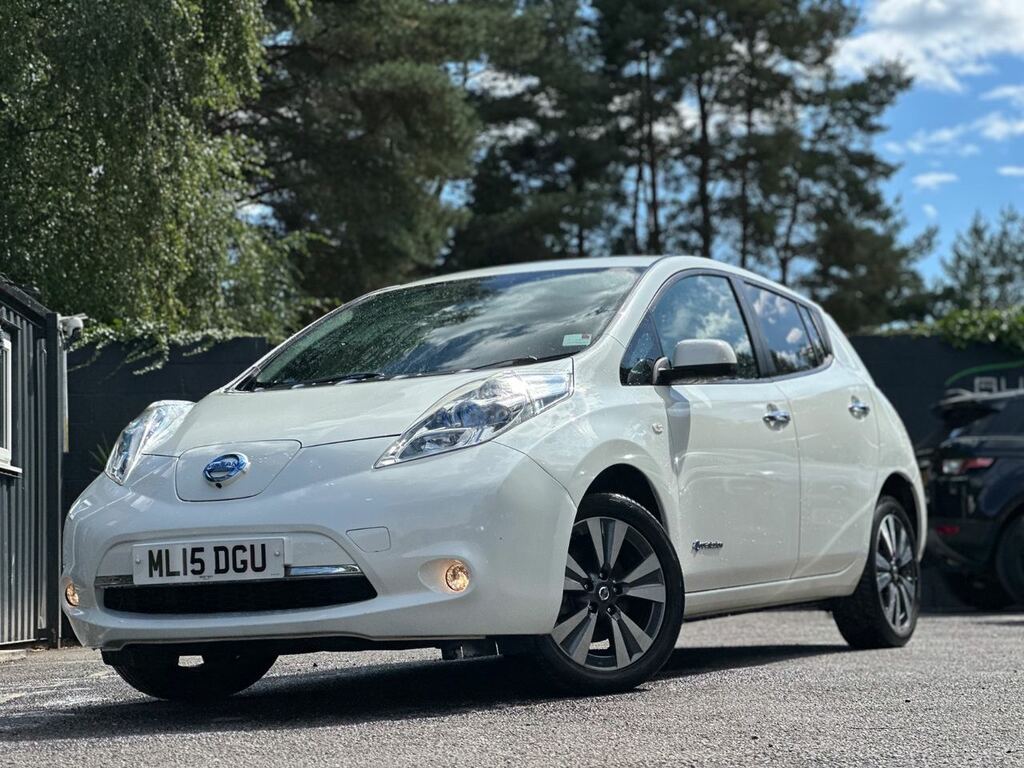 Nissan Leaf 30Kw Tekna With 6.6Kw Charger Upgrade Red #13
