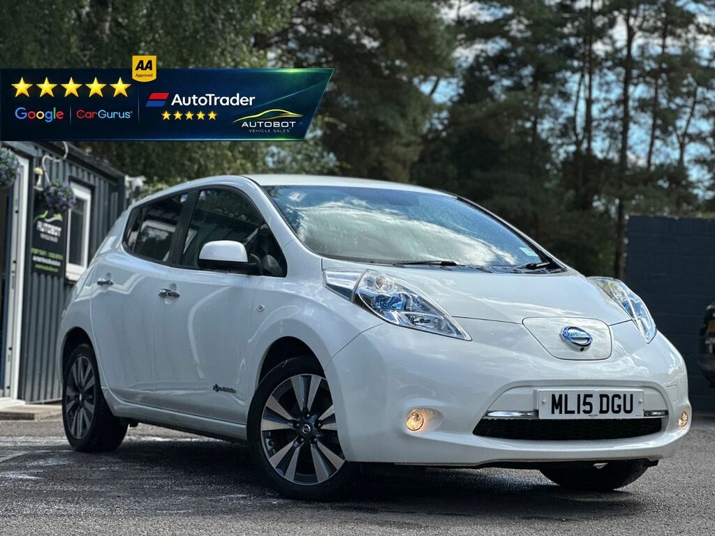 Nissan Leaf Electric White