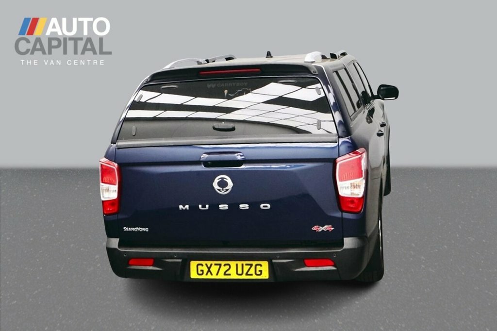 SsangYong Musso 2.2L Rhino Blue #4