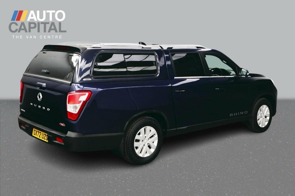 SsangYong Musso 2.2L Rhino Blue #5