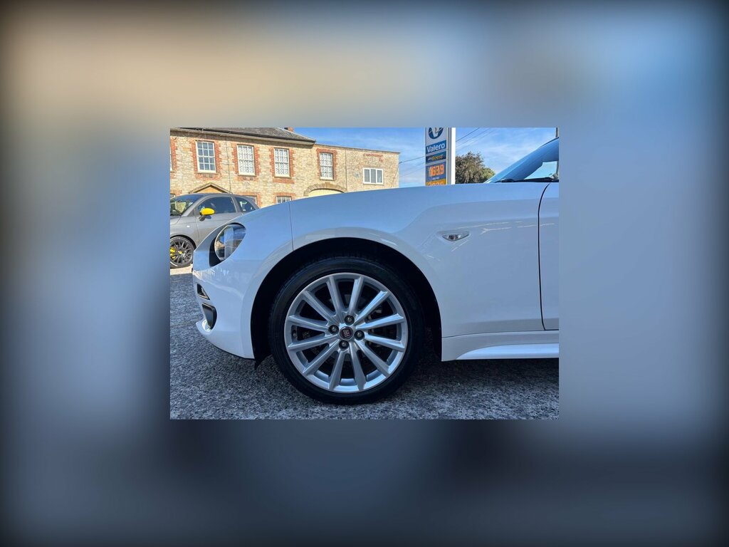 Fiat 124 Spider 1.4 Multiair Lusso Convertible Euro 6 White #6