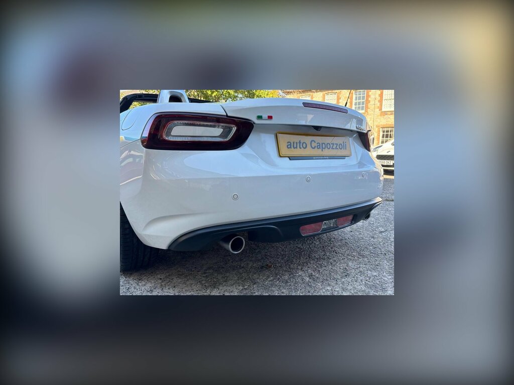 Fiat 124 Spider 1.4 Multiair Lusso Convertible Euro 6 White #4