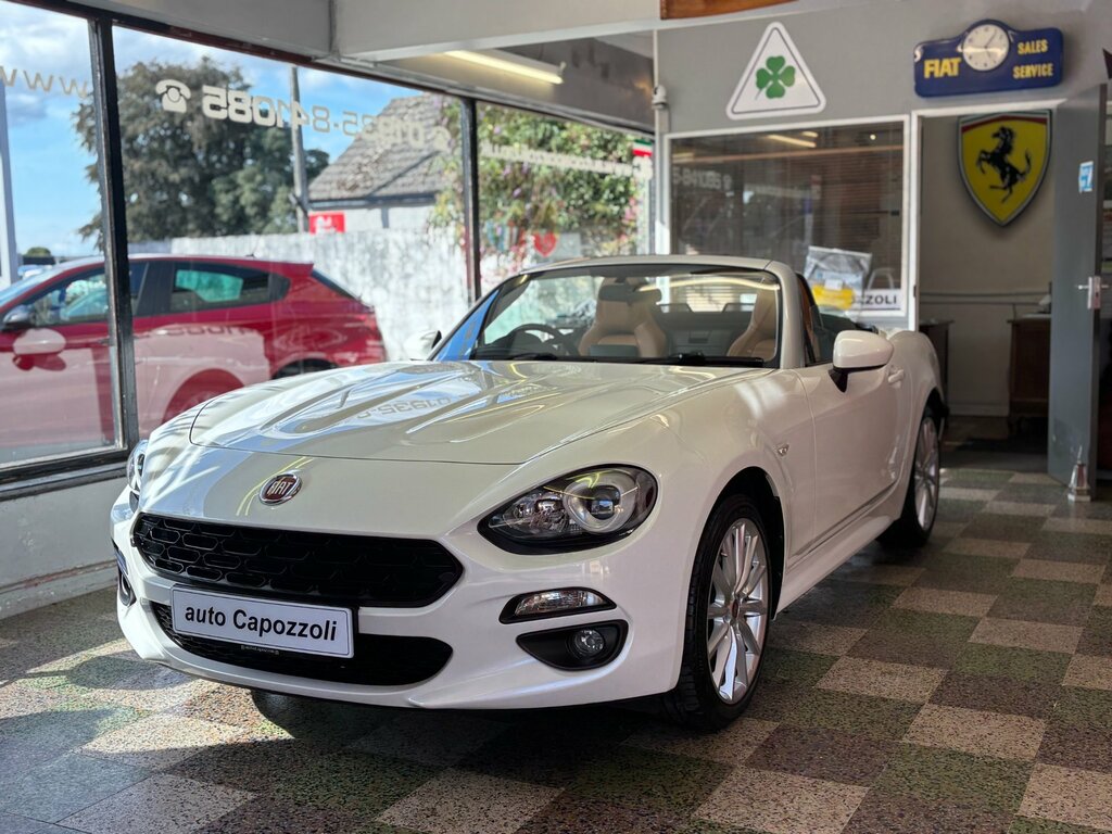 Fiat 124 Spider 1.4 Multiair Lusso Convertible Euro 6 White