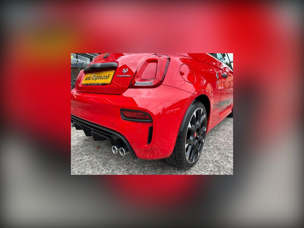 Abarth 595 1.4 T-jet Competizione 70Th Hatchback M YH70UFK Red #2