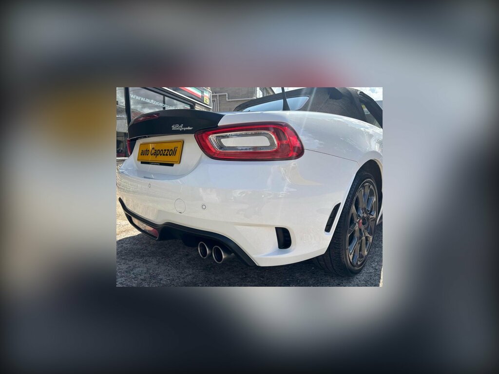 Abarth 124 Spider 1.4 Multiair Convertible Euro 6 White #3