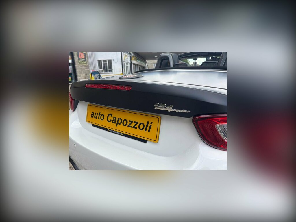 Abarth 124 Spider 1.4 Multiair Convertible Euro 6 White #4