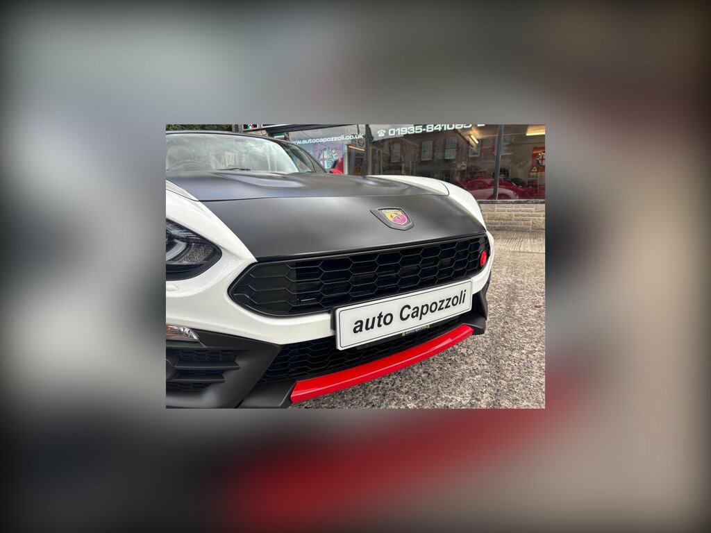 Abarth 124 Spider 1.4 Multiair Convertible Euro 6 White #2