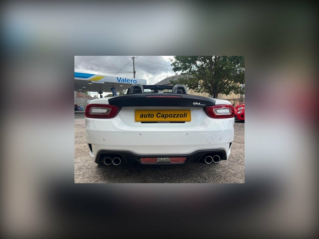 Abarth 124 Spider 1.4 Multiair Convertible Euro 6 White #6