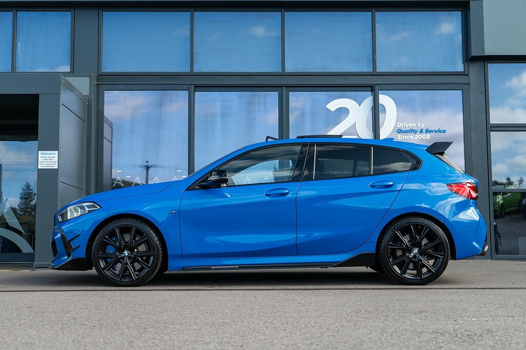 BMW 1 Series M135i Blue #3