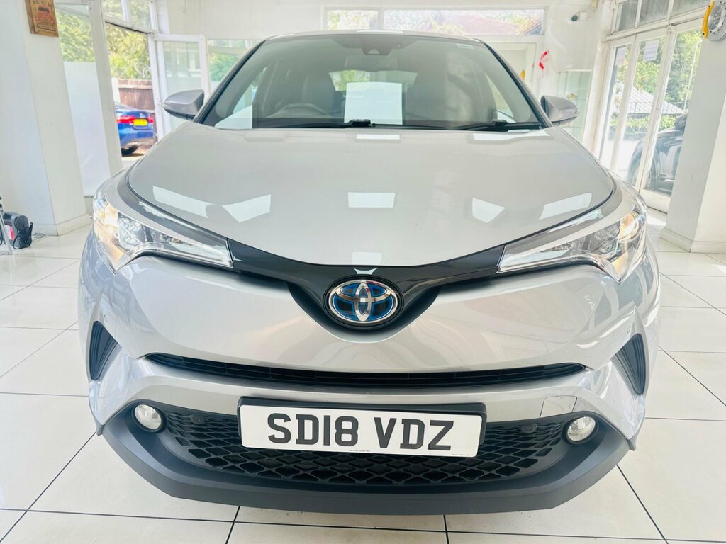 Toyota C-Hr 1.8 Vvt-h Excel Cvt Euro 6 Ss Silver #2