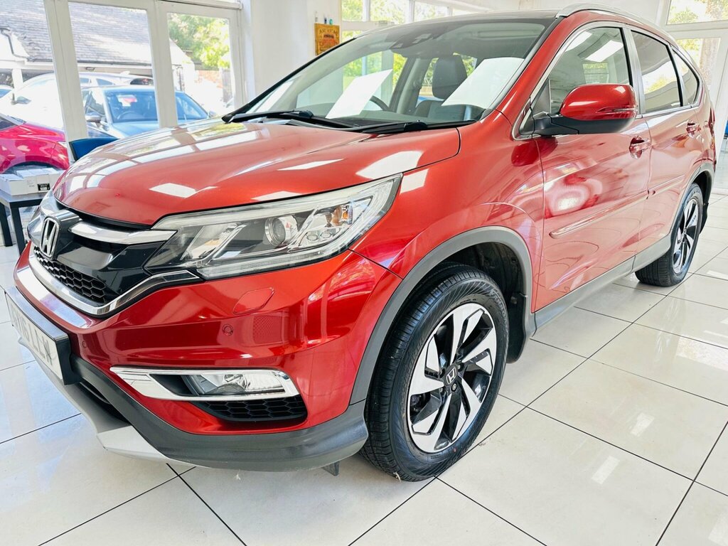 Honda Cr-V 1.6 I-dtec Ex 4Wd Euro 6 Red #5