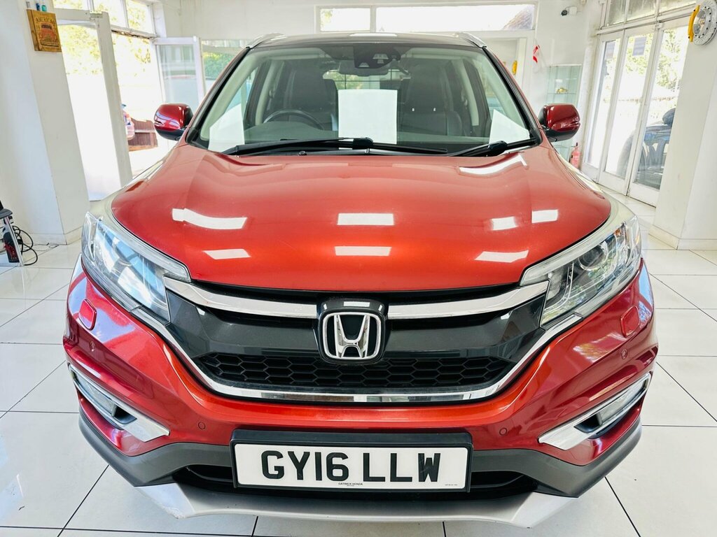 Honda Cr-V 1.6 I-dtec Ex 4Wd Euro 6 Red #2