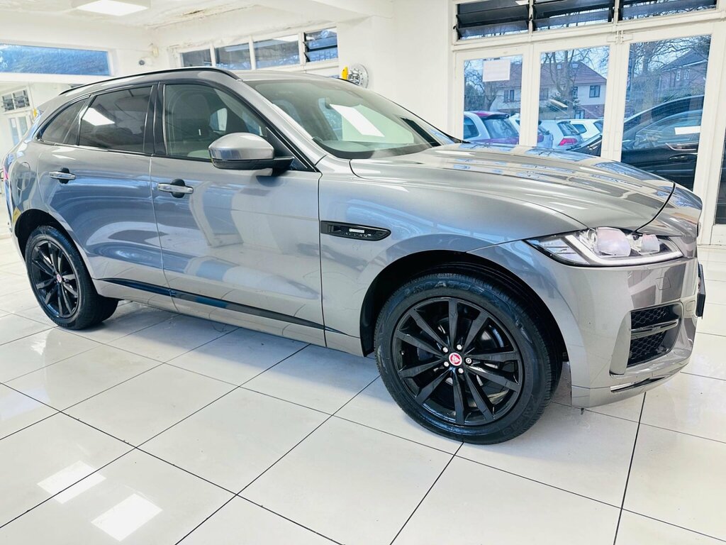 Jaguar F-Pace 2.0D Portfolio Awd 180 Bhp Glass Sunroof Sa Blue #15