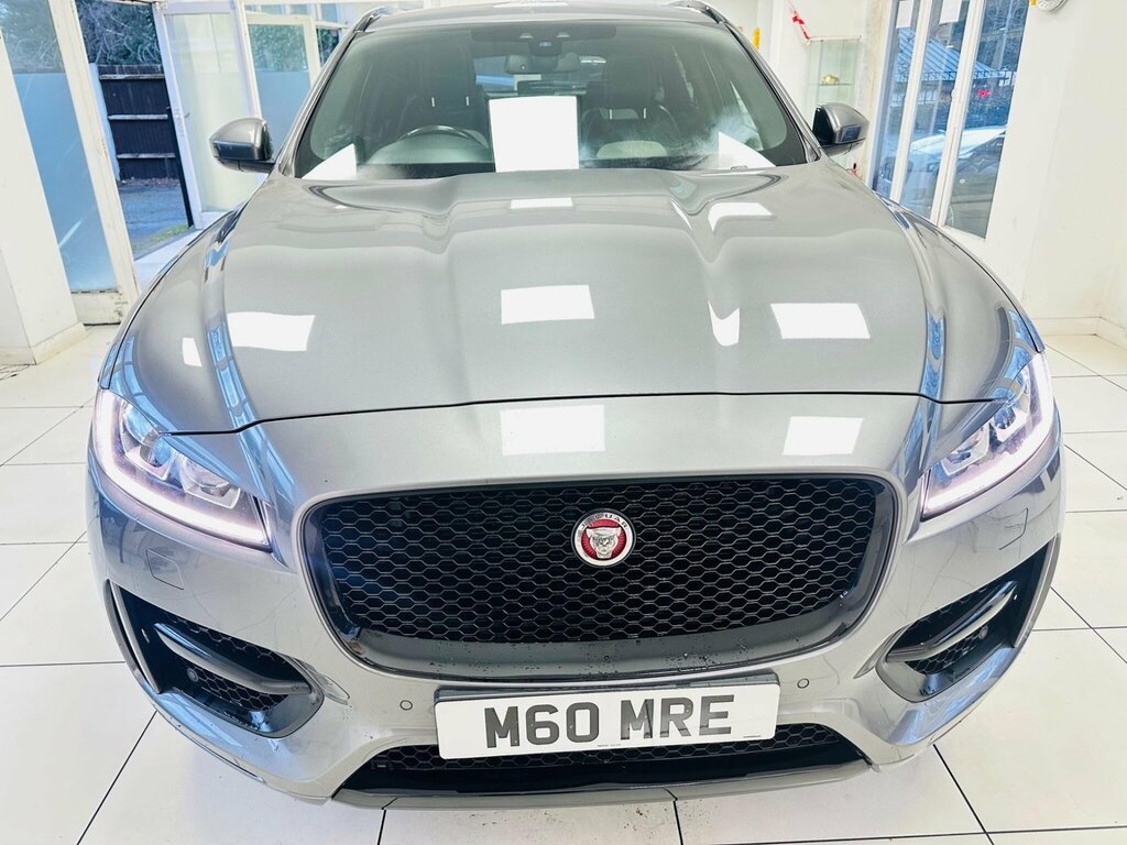 Jaguar F-Pace 2.0 D180 R-sport Awd Euro 6 Ss Grey #2