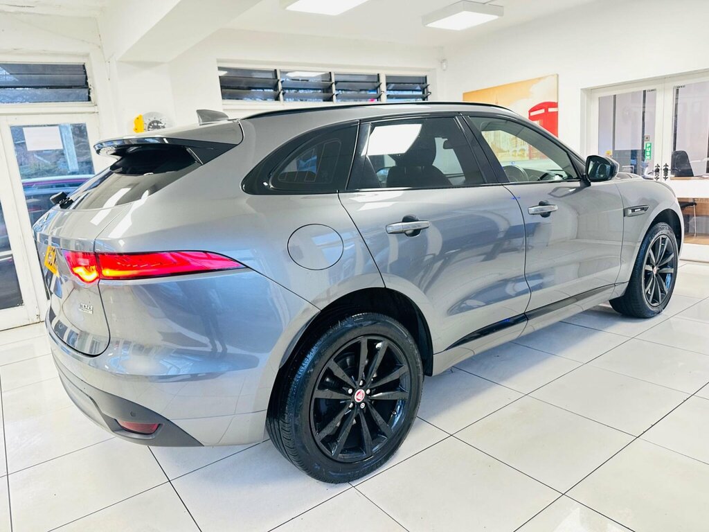 Jaguar F-Pace 2.0D Portfolio Awd 180 Bhp Glass Sunroof Sa Blue #29