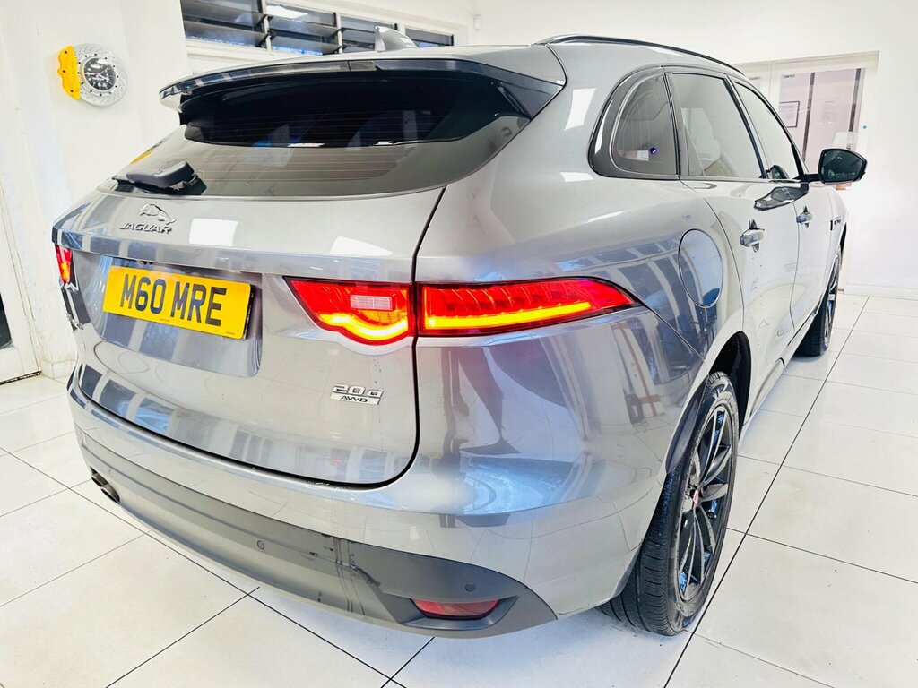 Jaguar F-Pace 2.0D Portfolio Awd 180 Bhp Glass Sunroof Sa Blue #22