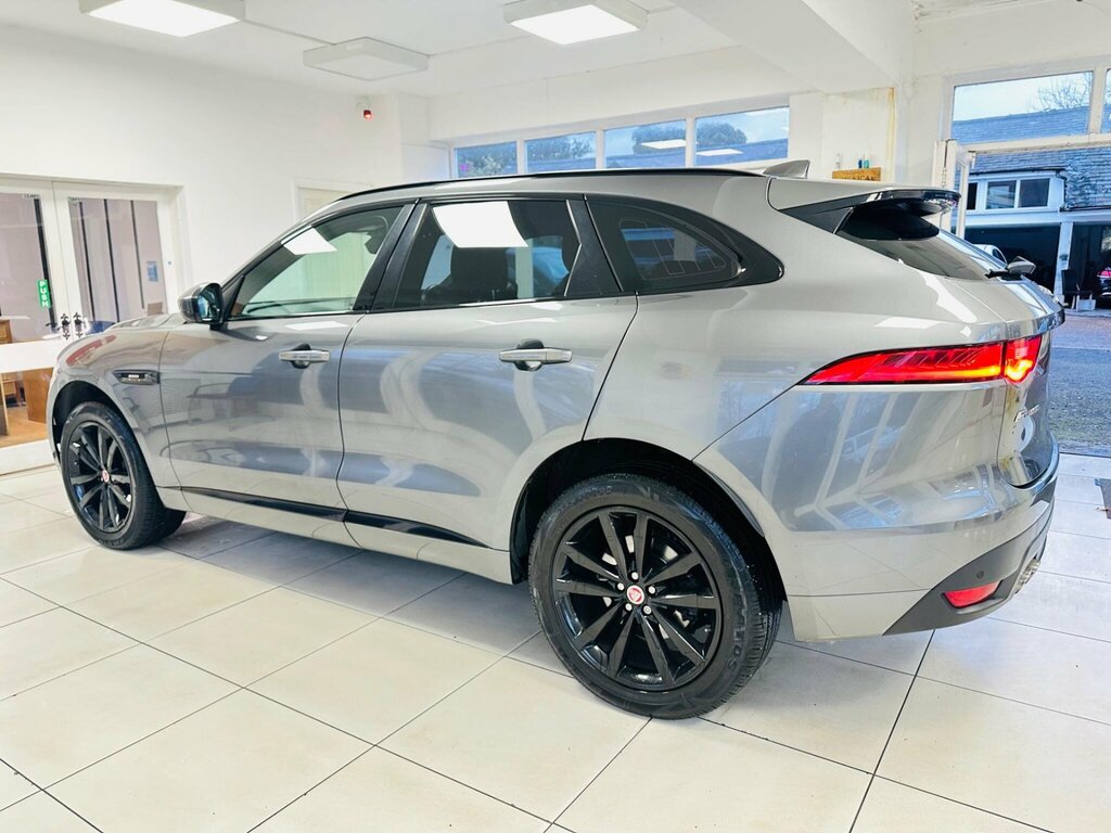 Jaguar F-Pace 2.0D Portfolio Awd 180 Bhp Glass Sunroof Sa Blue #19