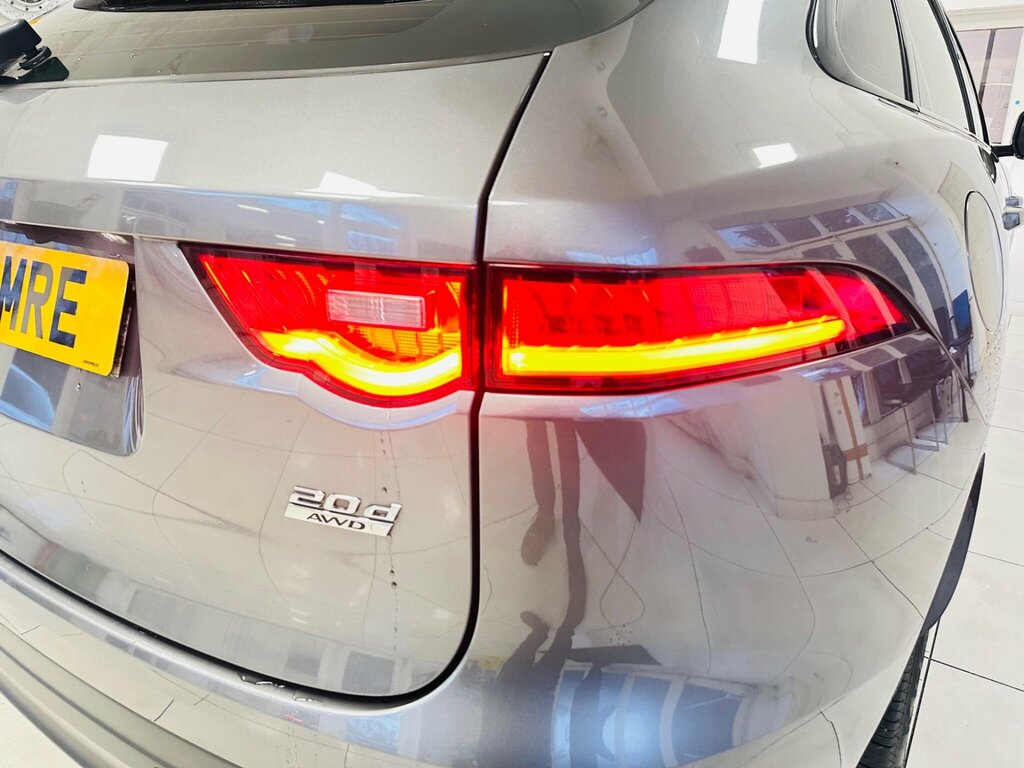 Jaguar F-Pace 2.0D Portfolio Awd 180 Bhp Glass Sunroof Sa Blue #48