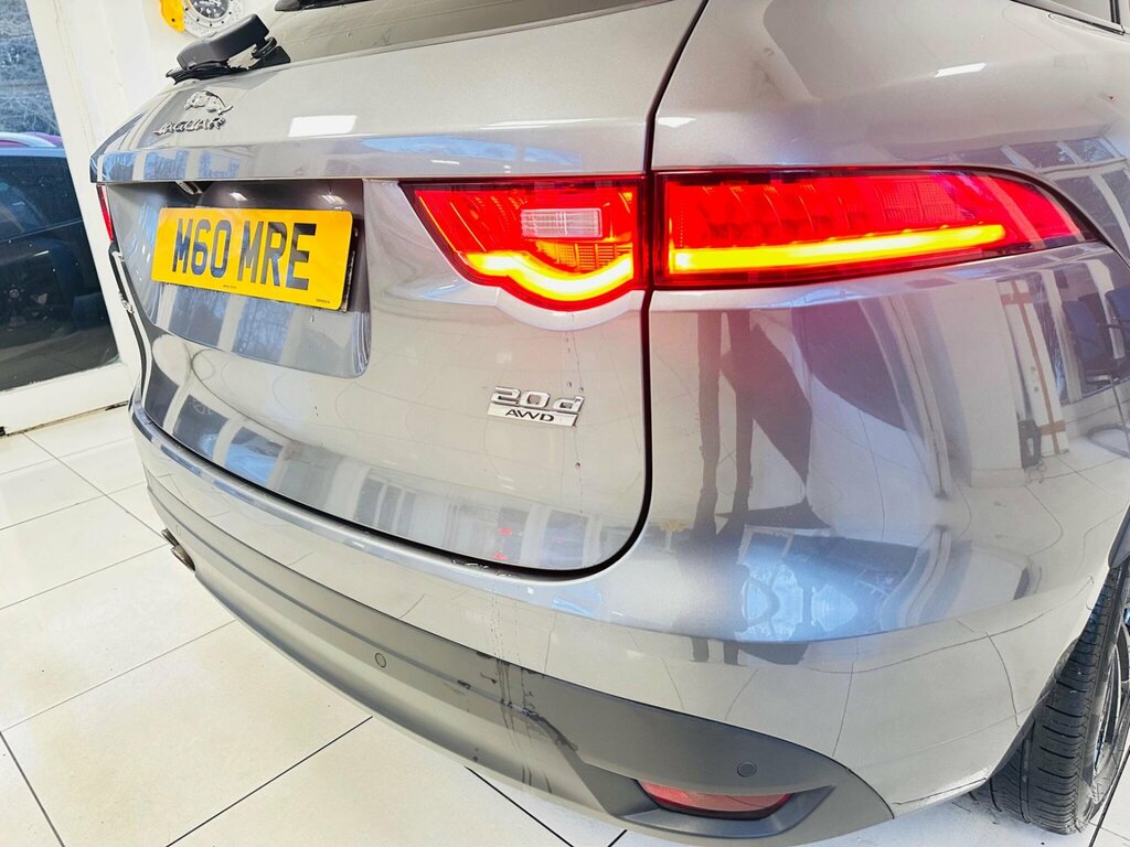 Jaguar F-Pace 2.0D Portfolio Awd 180 Bhp Glass Sunroof Sa Blue #42