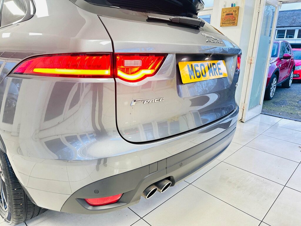 Jaguar F-Pace 2.0D Portfolio Awd 180 Bhp Glass Sunroof Sa Blue #46