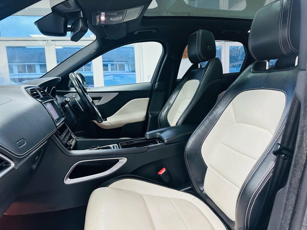 Jaguar F-Pace 2.0D Portfolio Awd 180 Bhp Glass Sunroof Sa Blue #40