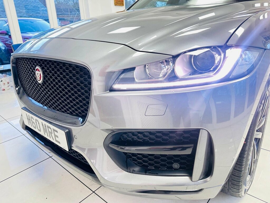 Jaguar F-Pace 2.0D Portfolio Awd 180 Bhp Glass Sunroof Sa Blue #32