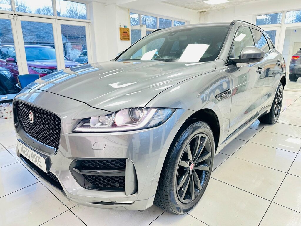 Jaguar F-Pace 2.0 D180 R-sport Awd Euro 6 Ss Grey #5
