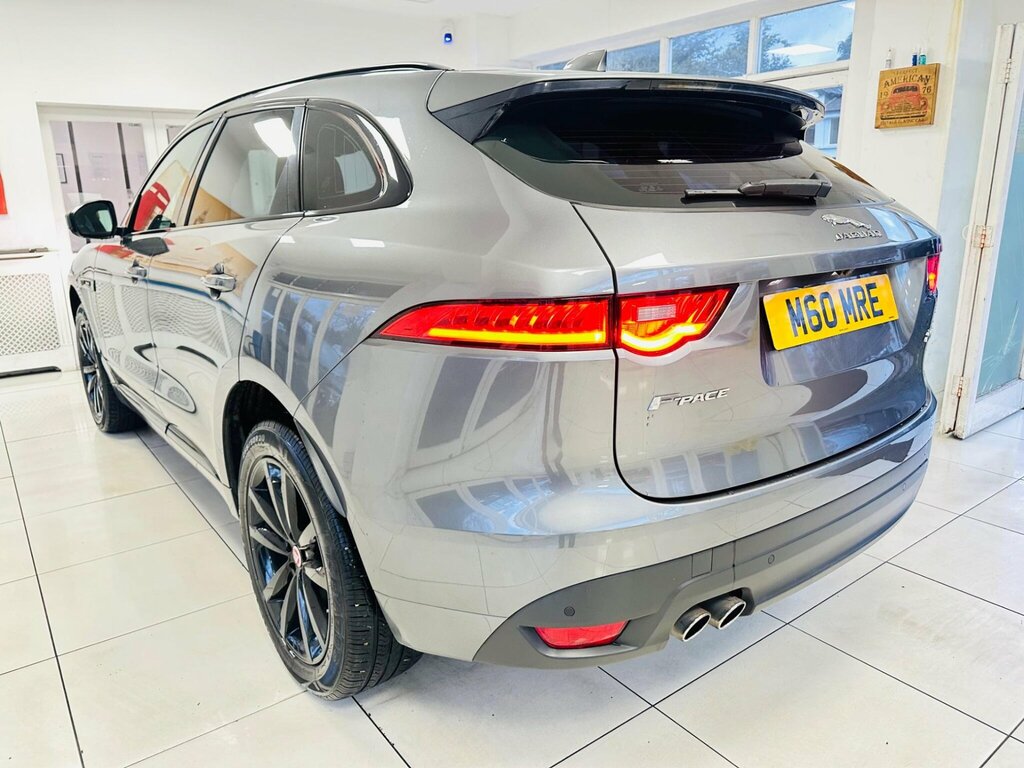 Jaguar F-Pace 2.0D Portfolio Awd 180 Bhp Glass Sunroof Sa Blue #25