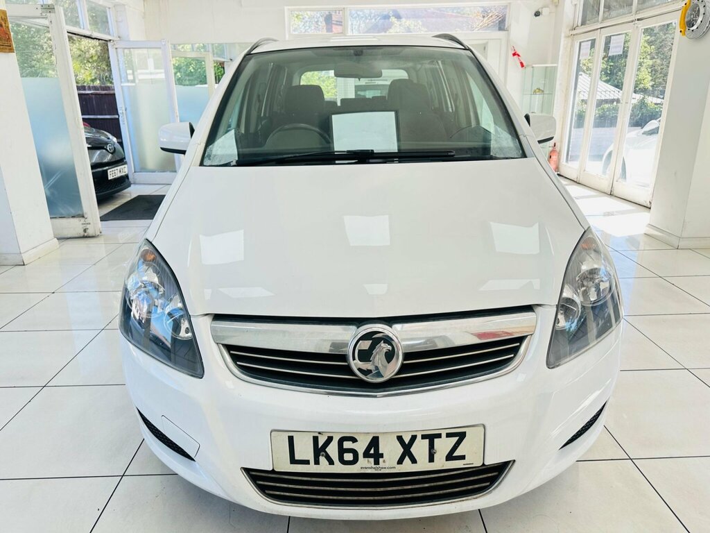 Vauxhall Zafira 1.8 16V Exclusiv Euro 5 White #2