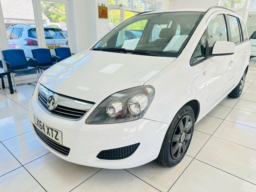 Vauxhall Zafira 1.8 16V Exclusiv Euro 5 White #5