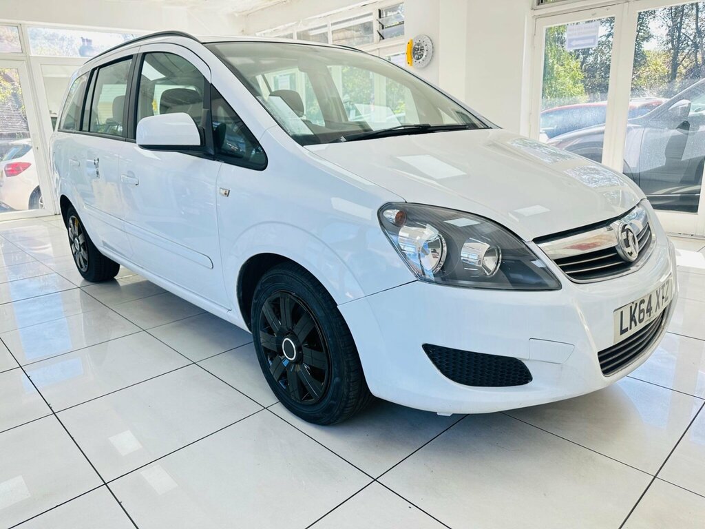 Vauxhall Zafira 1.8 16V Exclusiv Euro 5 White