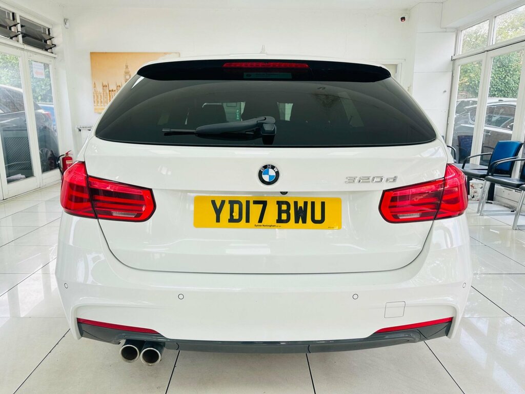 BMW 3 Series 2.0 320D M Sport Touring Euro 6 Ss White #6