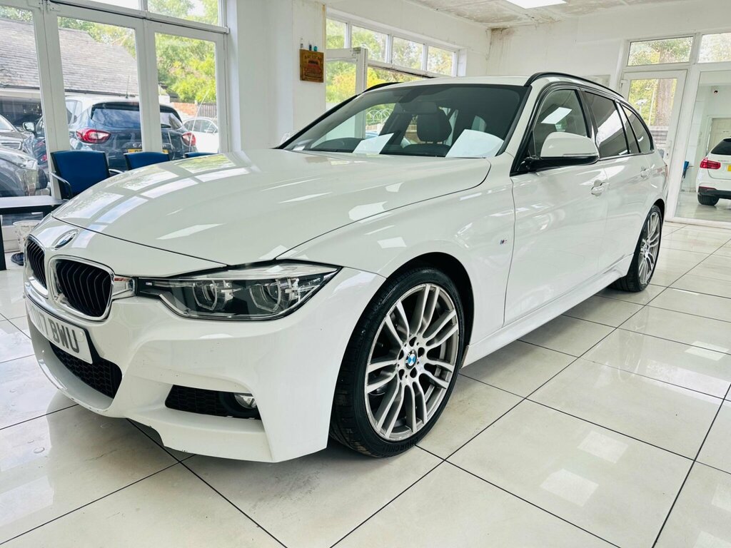 BMW 3 Series 2.0 320D M Sport Touring Euro 6 Ss White #5