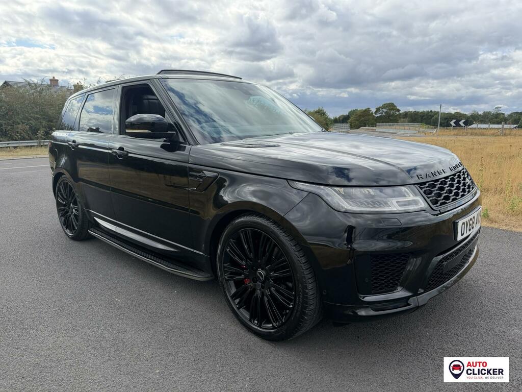 Land Rover Range Rover Sport 4.4 Sd V8 Dynamic Suv Aut OY68AYB Black #4