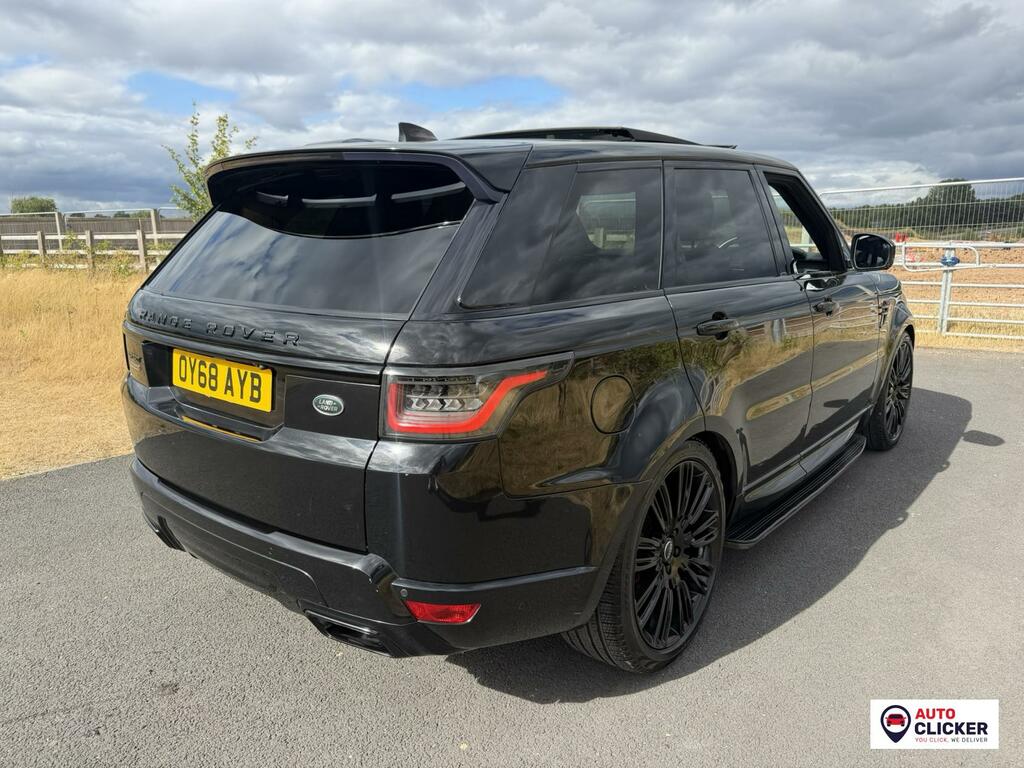 Land Rover Range Rover Sport 4.4 Sd V8 Dynamic Suv Aut OY68AYB Black #3