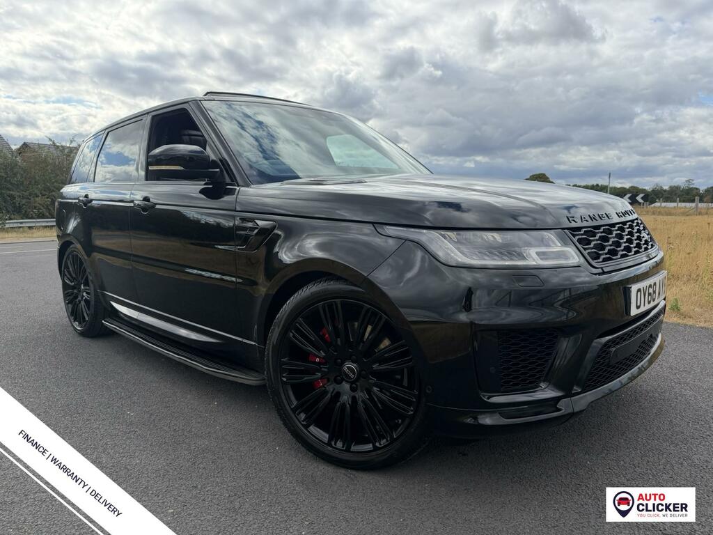 Land Rover Range Rover Sport 4.4 Sd V8 Dynamic Suv Aut Black