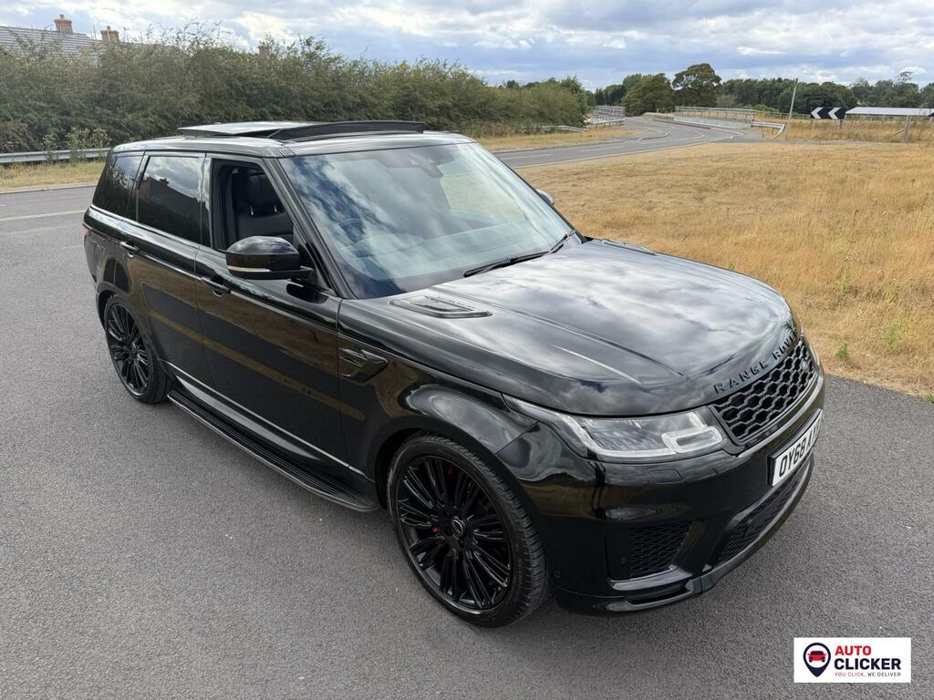 Land Rover Range Rover Sport 4.4 Sd V8 Dynamic Suv Aut OY68AYB Black #5