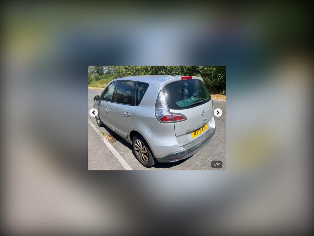 Renault Scenic 1.5 Dci Dynamique Tomtom Mpv Edc Euro 5 Silver