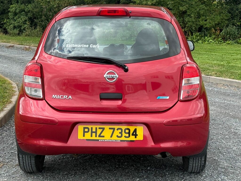 Nissan Micra 1.2 12V Visia Euro 5 Orange #11