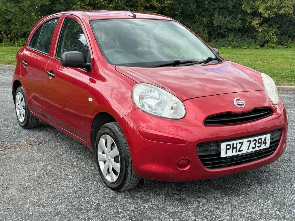 Nissan Micra 2013 1.2 12V Visia Hatchback Eur Red #3