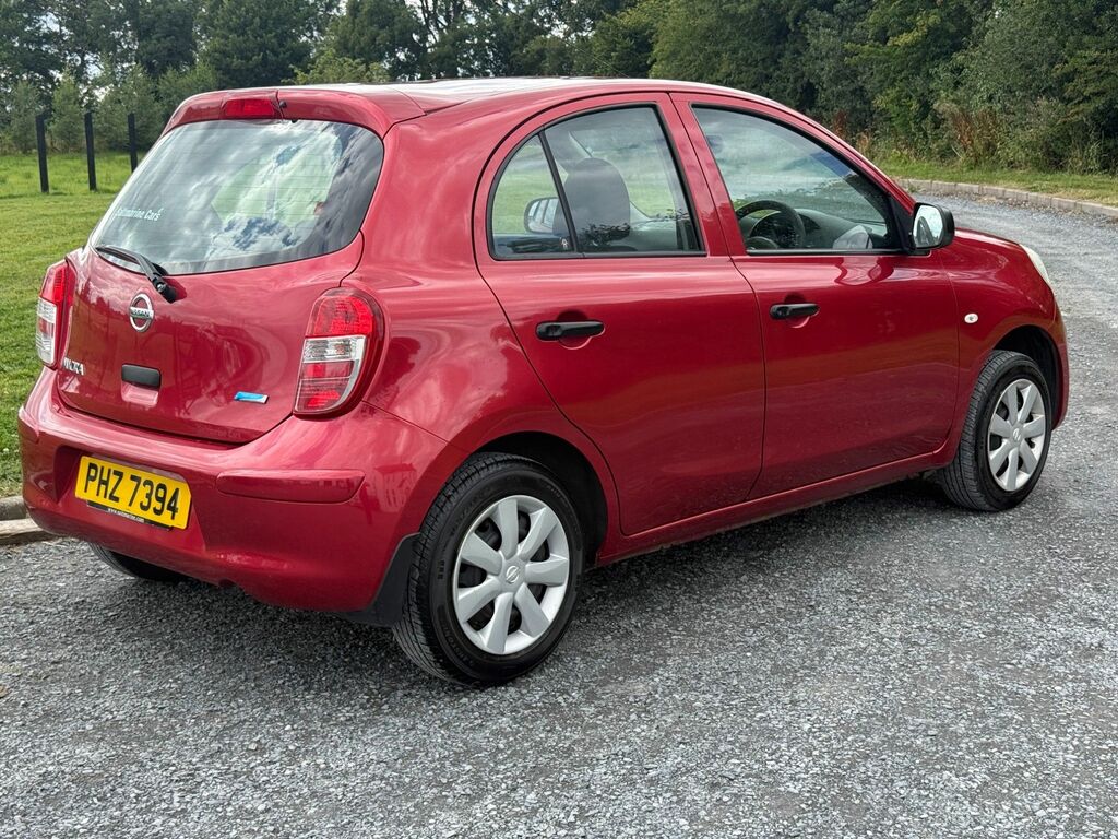 Nissan Micra 2013 1.2 12V Visia Hatchback Eur Red #5