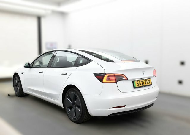 Tesla Model 3 Motor Long Range Saloon SA21VHV White #3
