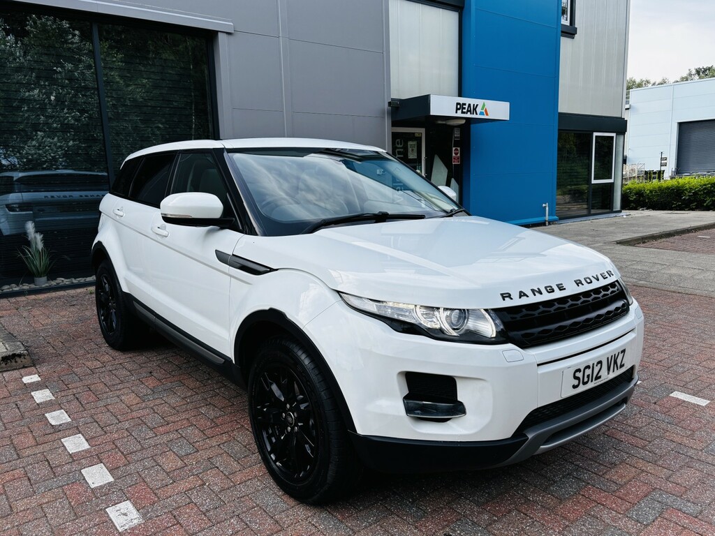 Land Rover Range Rover Evoque 2.2 Sd4 Pure SG12VKZ White #4