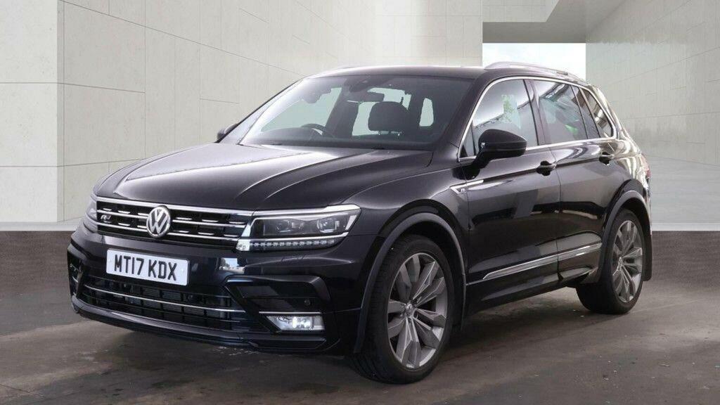 Volkswagen Tiguan 2.0 Tdi Bluemotion Tech R-line Dsg 4Motion Euro 6 Black