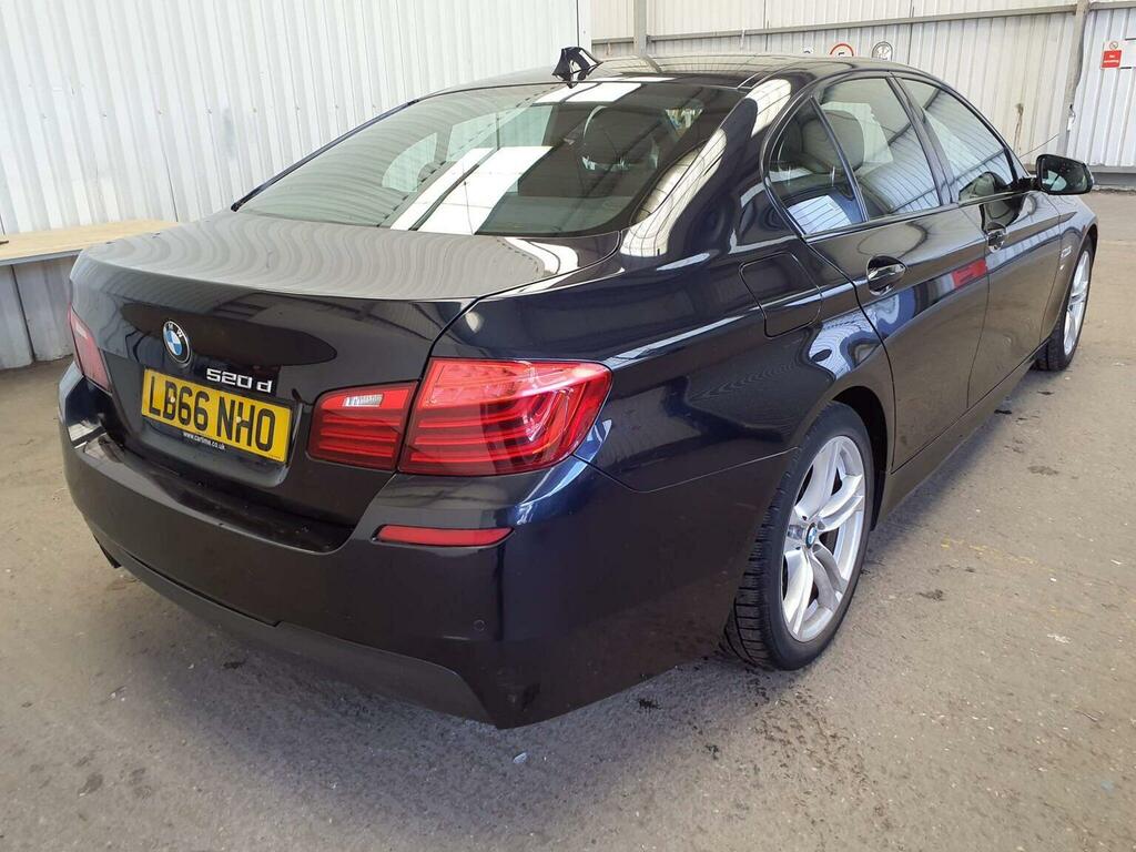 BMW 5 Series 2.0 520D M Sport Euro 6 Ss Black #6