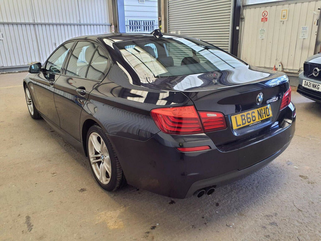 BMW 5 Series 2.0 520D M Sport 188 Bhp Black #14