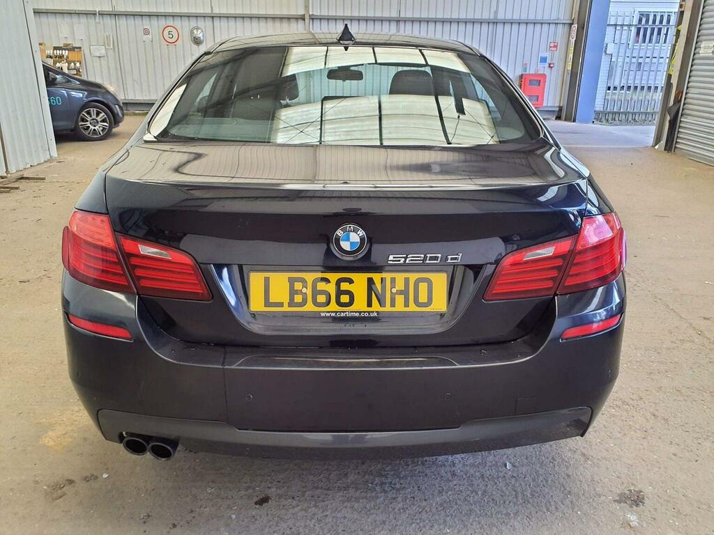 BMW 5 Series 2.0 520D M Sport Euro 6 Ss Black #4