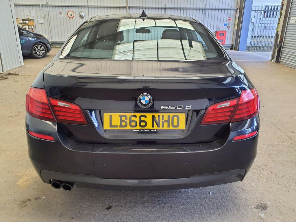BMW 5 Series 2.0 520D M Sport 188 Bhp Black #16