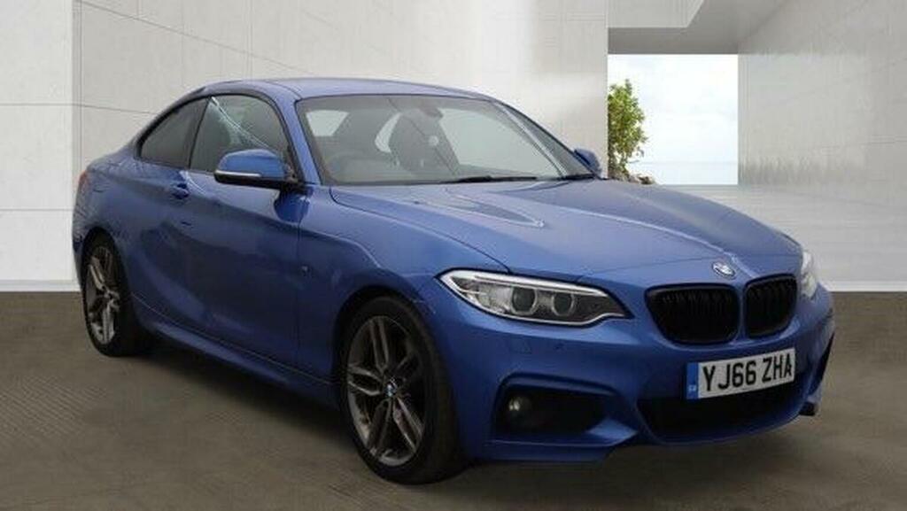BMW 2 Series 2.0 220D M Sport Euro 6 Ss Blue