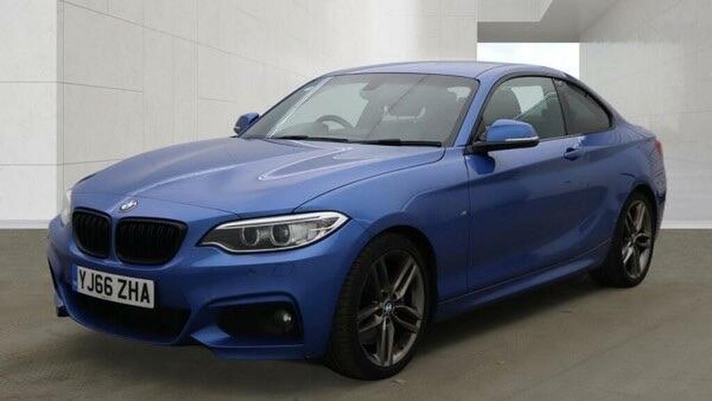 BMW 2 Series 2.0 220D M Sport Euro 6 Ss Blue #2